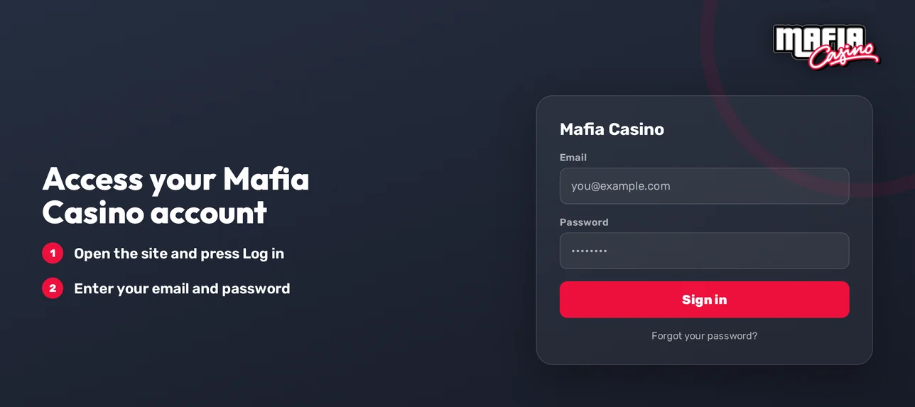 Sign in with e-mail